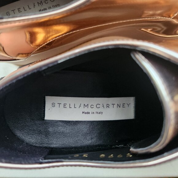 Stella McCartney Elyse Rose Gold Star Platforms - EUC - Picture 9 of 14